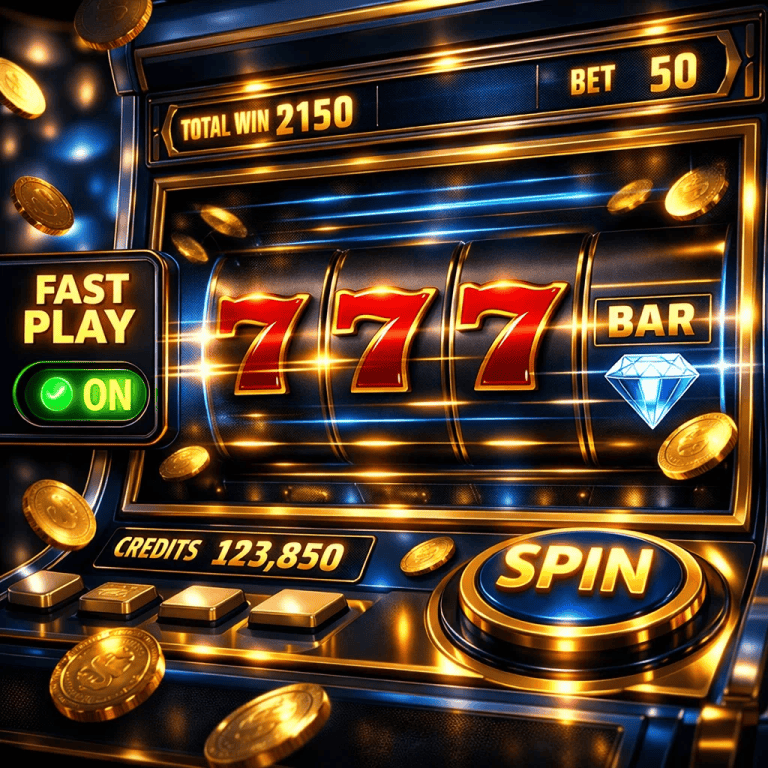 Gyors Játék És Automatikus Játék Funkciók A Nyerőgépes Játékokban